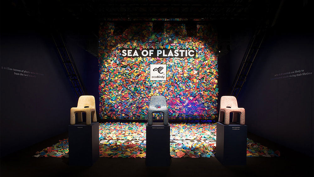 Sea of Plastic Exhibit by ecoBirdy