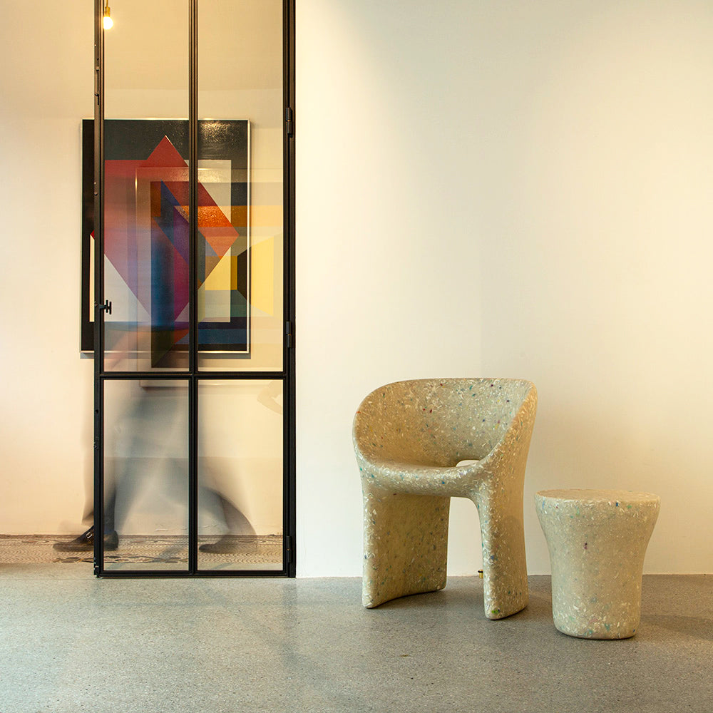 An eye-catcher of furniture for in your arts gallery.