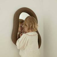 Marine Mirror Coffee-Brown