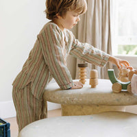 ecoBirdy Sustainable Interior. Marine Table is a livingroom coffee table, side table, bedside table made with recycled plastic. Made in Italy. Designed by ecoBirdy.