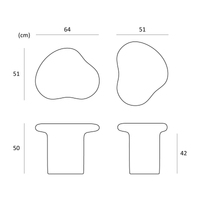 Marine Coffee Table H.50 Faded-White