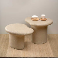 Marine Coffee Table Faded-White Set