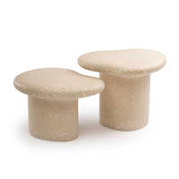 Marine Coffee Table Faded-White Set