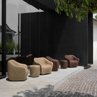 Reborn Small Table/Stool Almond-Beige