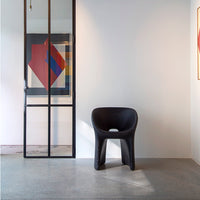 ecoBirdy Richard Chair Colour Shadow as decoration in an art gallery.