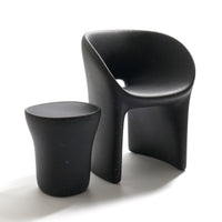 ecoBirdy Richard Armchair and Judy Side Table set in colour Shadow