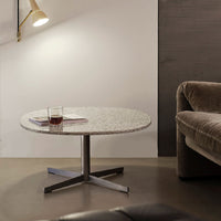 Put down a drink and display your favourite coffee table books or magazines on Frost Salon Table