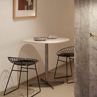 Enhance your dining experience with ecoBirdy's design Frost Bistro Table.