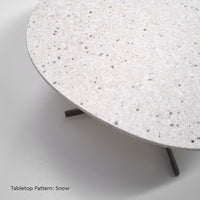 ecoBirdy Frost Table in the colour Snow