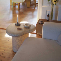 Marine Coffee Table Faded-White Set