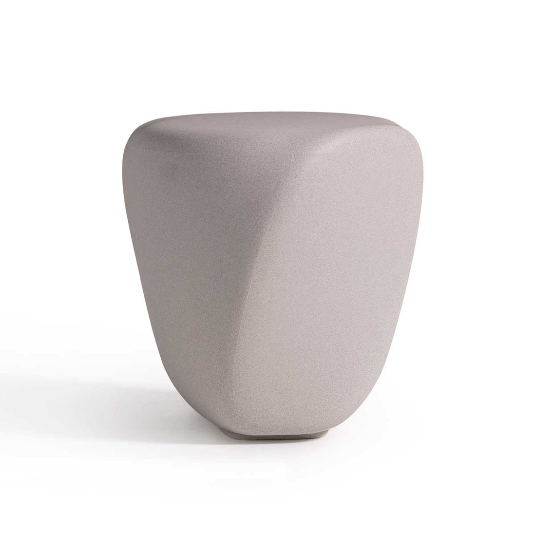 Reborn Klein Beistelltisch/Hocker Nebelweiß – ecoBirdy
