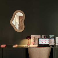 Marine Mirror Faded-White