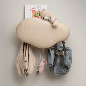 Marine Coat Rack Faded-White