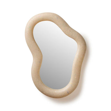 Marine Mirror Faded-White