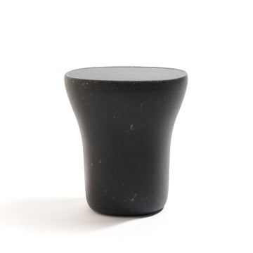 ecoBirdy Judy Side Table in Shadow. This dark, black colour is a stylish choice for a cosy home.
